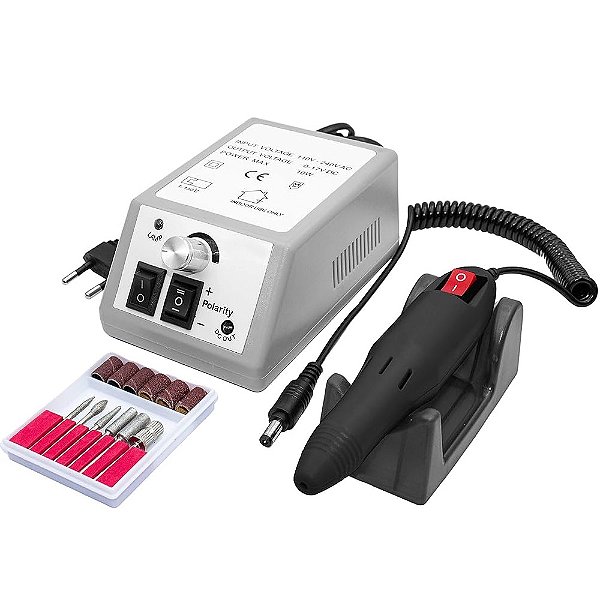 Lixadeira Mercedes Motor Unhas Elétrica Gel M2 Profissional