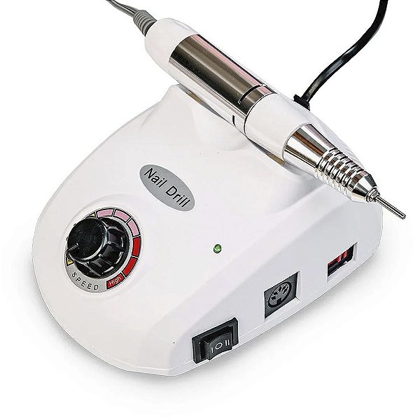 Lixadeira Telefone Unha Nail Master Drill Pedal 30000 Rpm