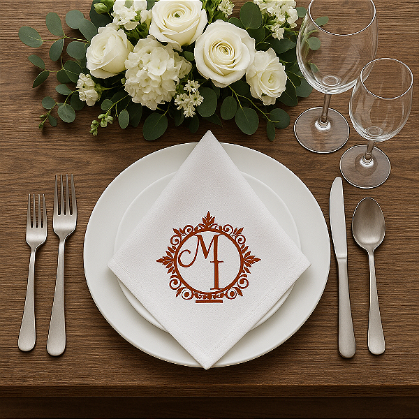 Guardanapos Personalizados Para casamento, lembrancinhas, aniversários, mesa posta