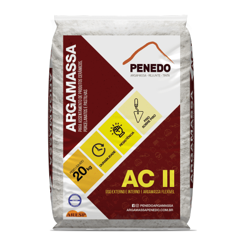 ARGAMASSA CINZA ACII 20KG - PENEDO