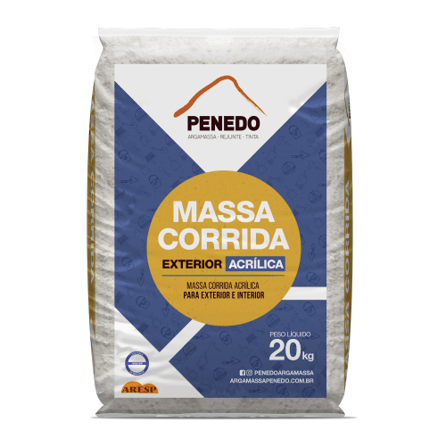 MASSA CORRIDA EXTERNA ACRILICA 20KG - PENEDO