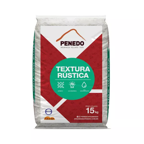 MASSA TEXTURA RUSTICA 15KG - PENEDO