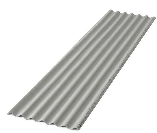 TELHA ONDULADA FIBROCIMENTO 2,44X0,50 4MM