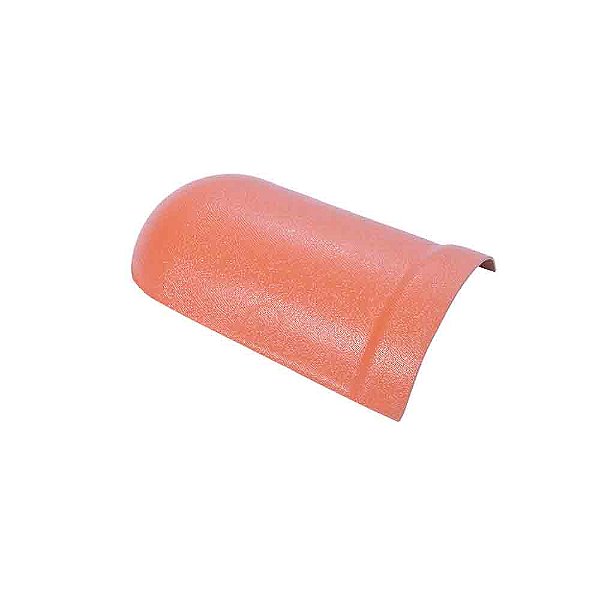 PONTEIRA FECHAMENTO DE CUMEEIRA PVC - TERRACOTA