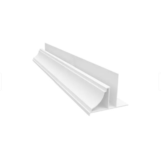 RODA FORRO CLASSICO BRANCO PVC 6MT