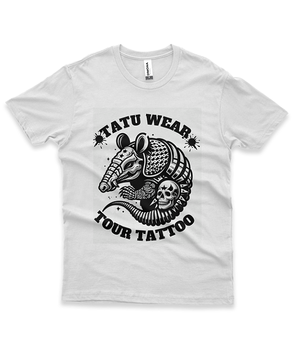 Camiseta Mascote Tatu Wear