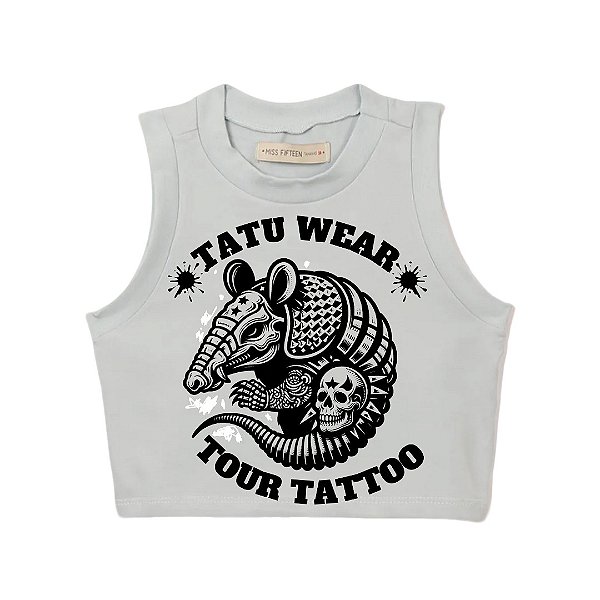 Cropped Mascote Tatu Wear