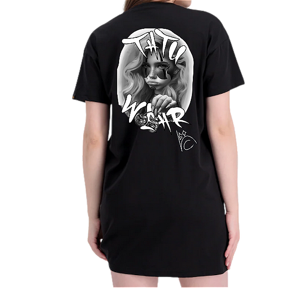 Vestido T-Shirt Chicana Léo Cardoso