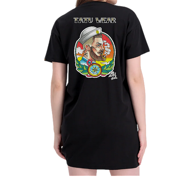 Vestido T-Shirt Neo Trad Marinheiro Paulinho Silva