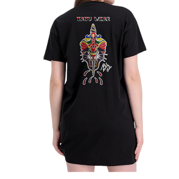 Vestido T-Shirt Old School Paulinho Silva