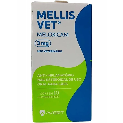 Mellis Vet 3mg C/ 10 Comp