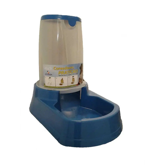 Comedouro Automático Praticão Azul Alvorada Único
