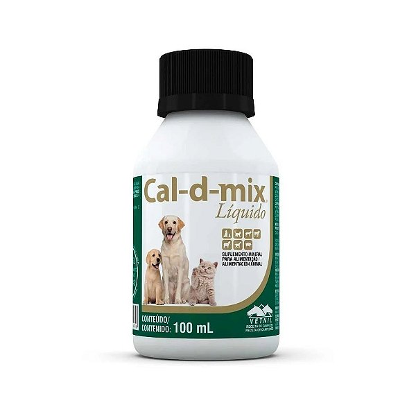 Cal-d-mix Pet Liquido 100ml