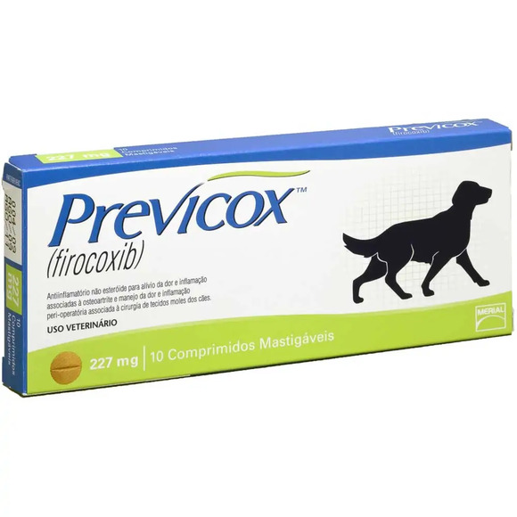 Previcox 227mg Merial 10 Comprimidos