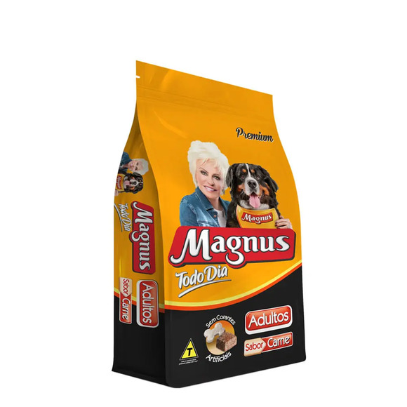 Ração Magnus Todo Dia Cães Adultos Carne 15 kg