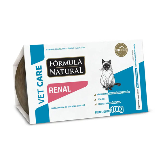 Ração Úmida Fórmula Natural Vet Care Renal para Gatos 100 g