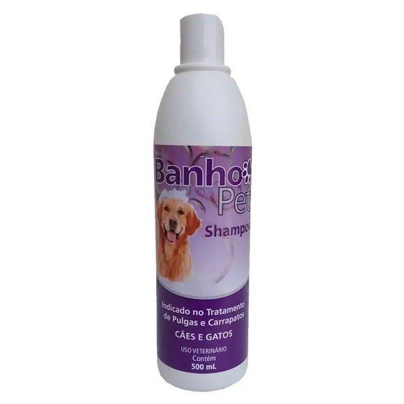 Shampoo para Cães e Gatos Banho Pet Syntec 500 ml