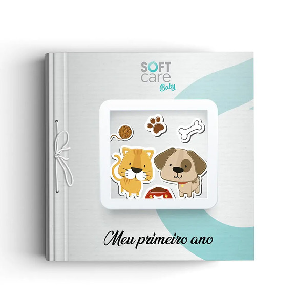 Livro Meu Primeiro Ano Soft Care Baby Único