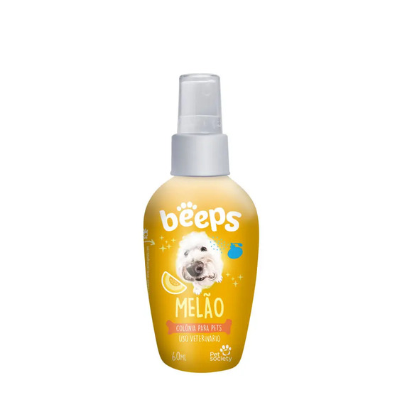 Colônia Beeps Melão Pet Society 60 ml 60 ml