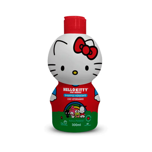 Shampoo Hidratante Hello Kitty Pet Society 300 ml