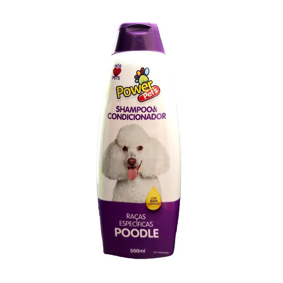 Shampoo Power Pets Raças Específicas Poodle 500 ml