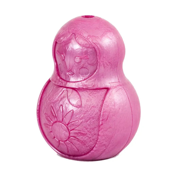 Mordedor Recheável Bonequinha Rosa Pet Games P