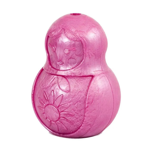 Mordedor Recheável Bonequinha Rosa Pet Games G