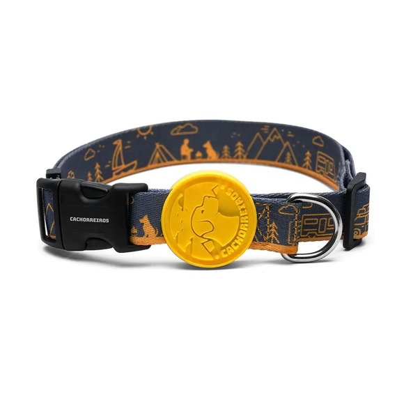 Coleira para Cachorro Outdoor Cachorreiros P