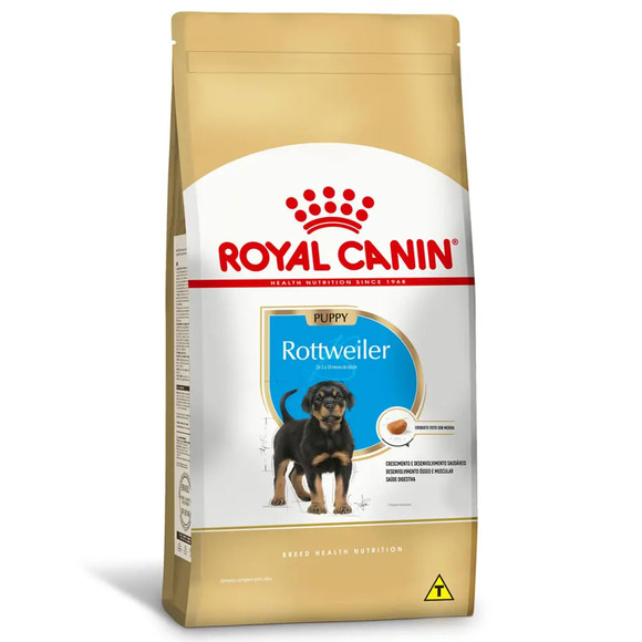 Ração Royal Canin Rottweiler Puppy Cães Filhotes 12kg