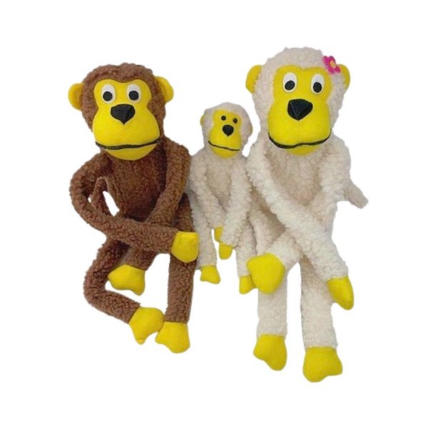 Família do Macaco Pelúcia Savana Pet Único