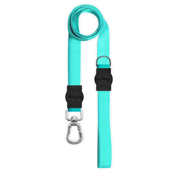 Guia Premium Classic Aquamarine Dog Trip Brasil M