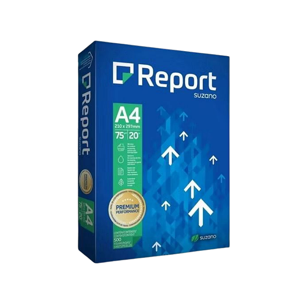 PAPEL SULFITE A4 - RESMA COM 500 FLS - REPORT