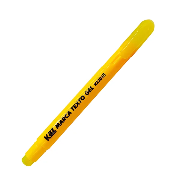 MARCA TEXTO GEL - AMARELO - KAZ