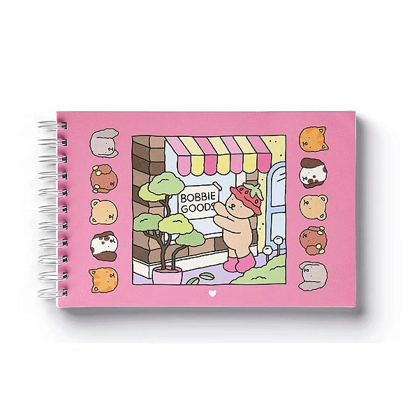 LIVRO DE COLORIR - BOBBIE GOODS - ROSA