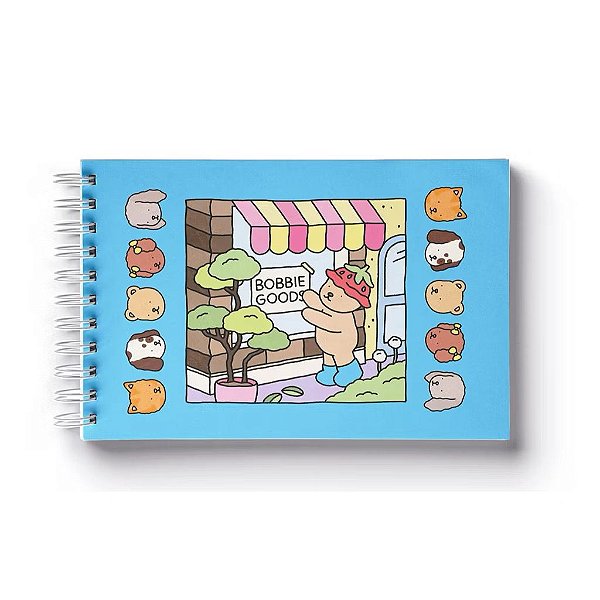 LIVRO DE COLORIR - BOBBIE GOODS - AZUL