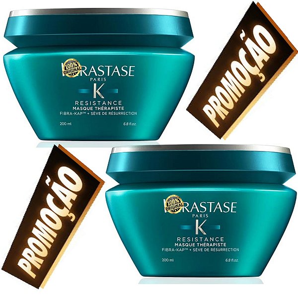 kérastase Resistance Thérapiste 2 Máscaras Reconstrução 200ml