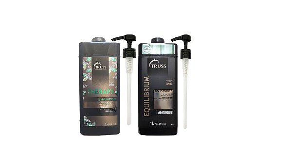 Truss Therapy Shampoo 1L e Condicionador  Equilibrium 1L