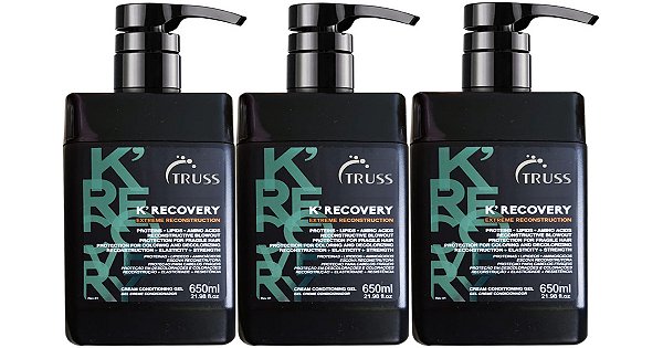 Truss Kit 3 Keratin Recovery Reconstrutor 650ml