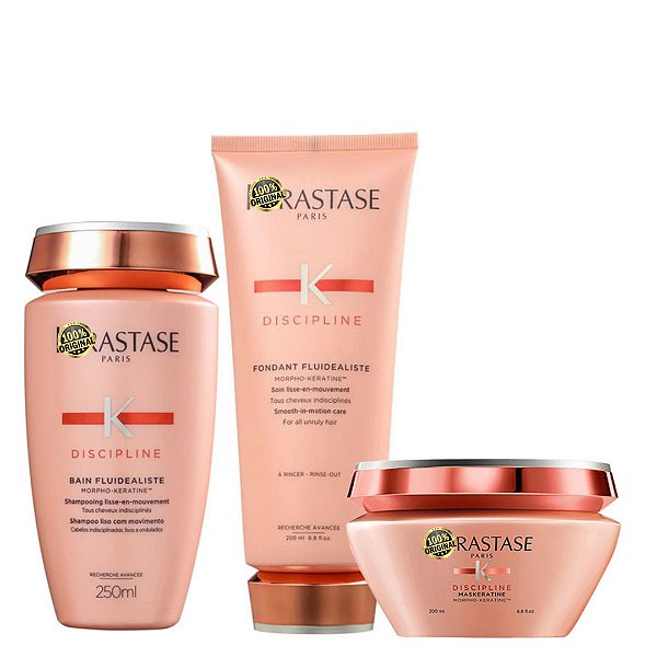 L'oréal Discipline Shampoo e Condicionador + Mascara 200g