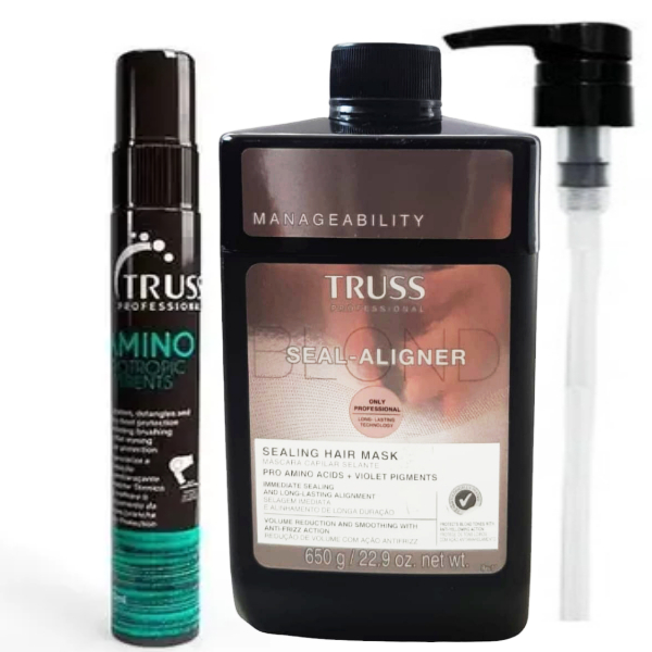 Truss Seal-Aligner Selagem Blond 650ml + Mini Amino 30ml