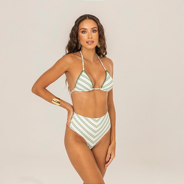 Calcinha Hot Pants Chevron