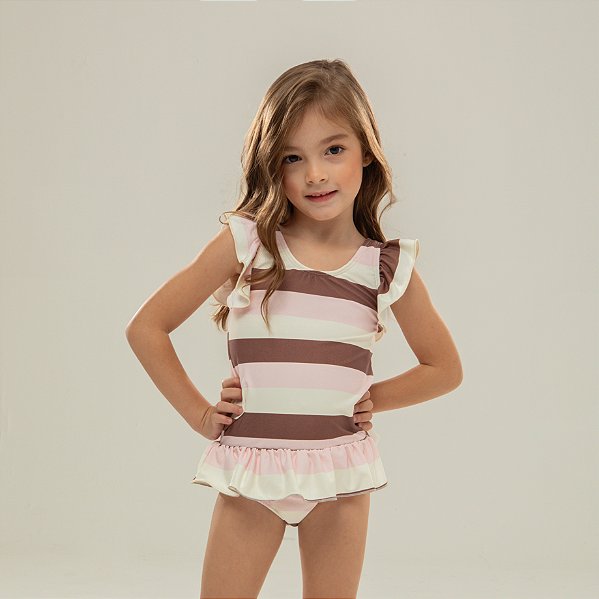 Maiô Infantil Stripes