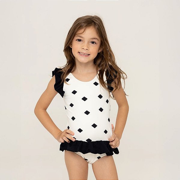 Maiô Infantil Atemporal Pérola
