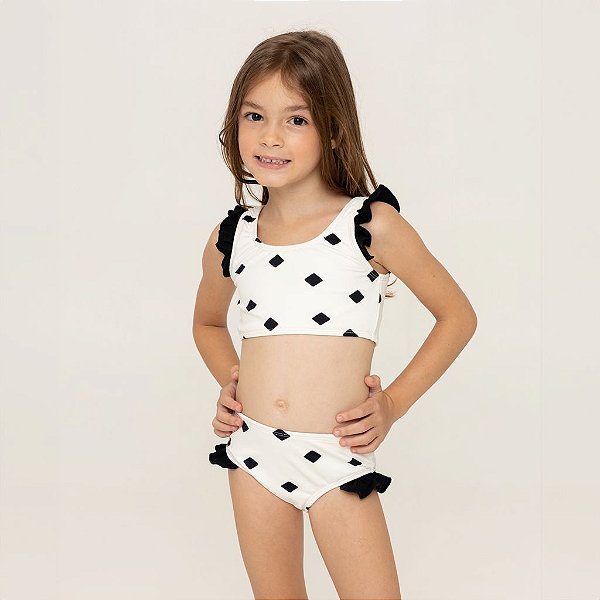 Biquíni Infantil Atemporal Pérola