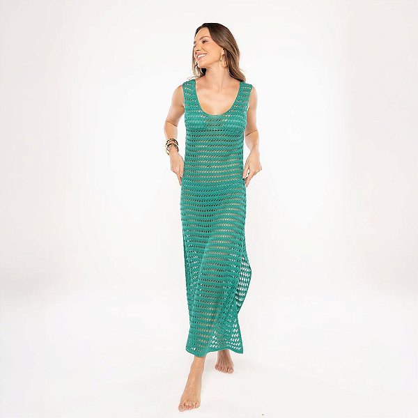 Vestido Brisa Tricot Turmalina