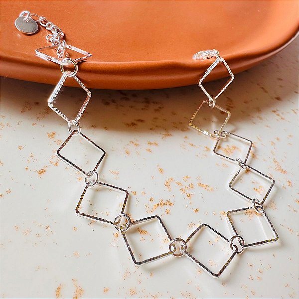 Pulseira Quadros Finos