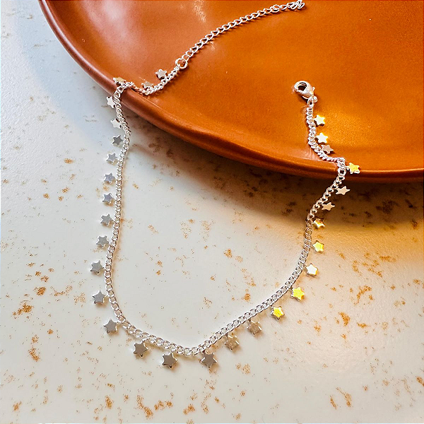 Tornozeleira Estrelinhas