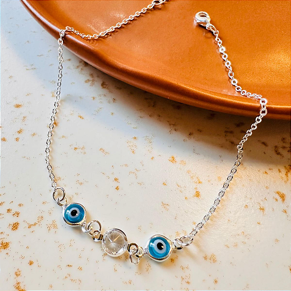 Tornozeleira Olho Grego Luz