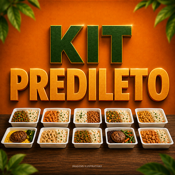 Kit Predileto 10 unidades 320g + BRINDE 1 Bolo fit de banana com aveia e cacau 100%