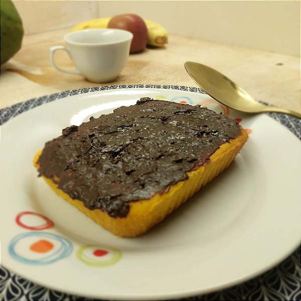 Bolo Cenoura e cobertura de chocolate - Zero açucar, glúten e lactose 100g